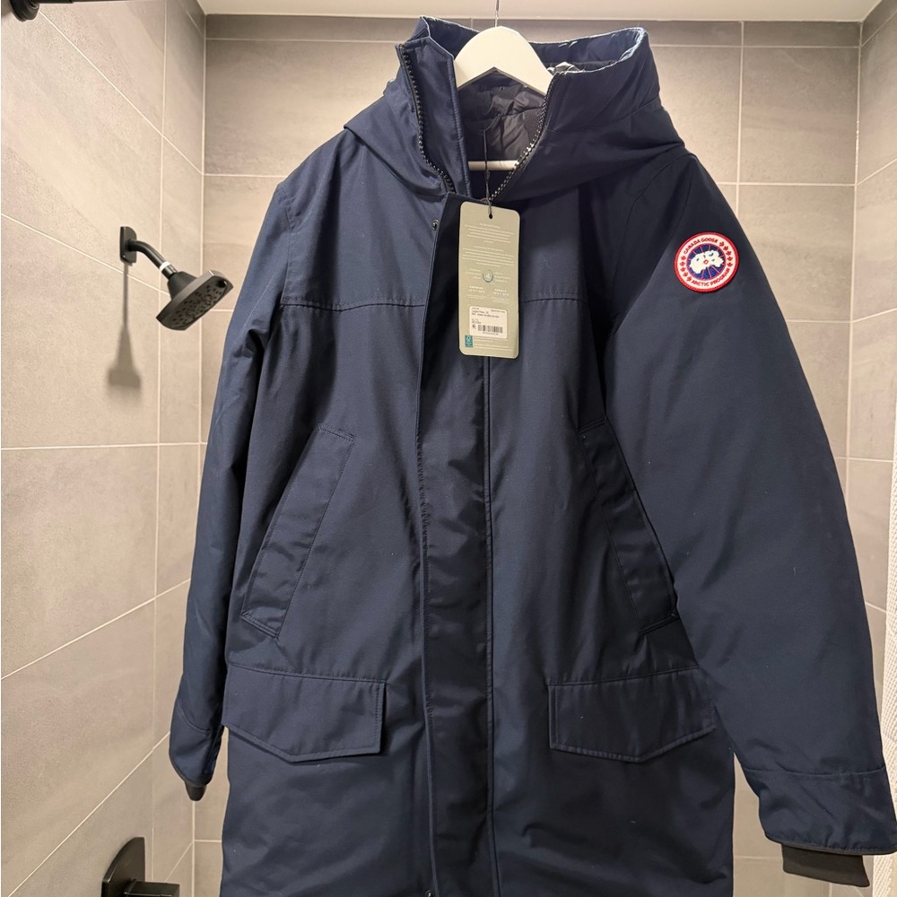 Canada Goose Langford 625 fill power down parka Atlantic Navy